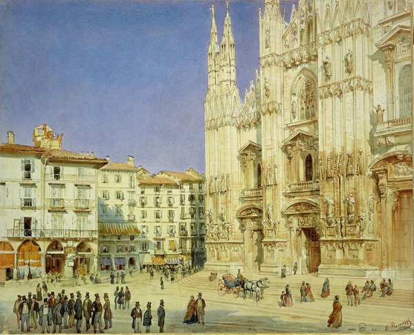 Milan Cathedral, 1846