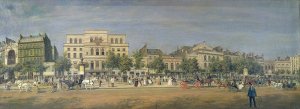 Panorama of Le Boulevard du Temple and its several theatres, c.1860