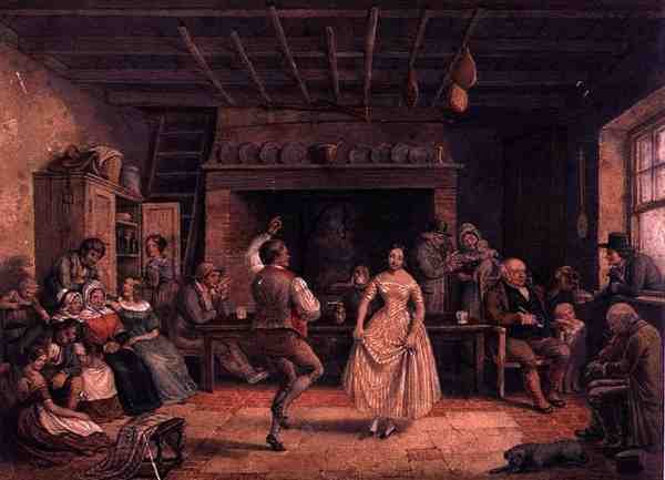 Dance in Farmhouse Kitchen