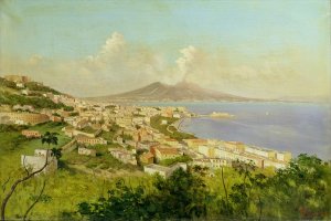 View of the Bay of Naples