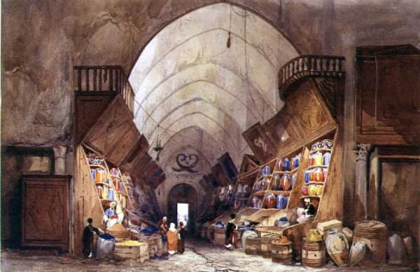 In the Bazaar - the Apothecarys Stall