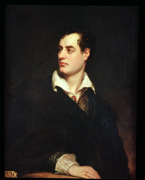 Portrait of Lord Byron 1788-1824