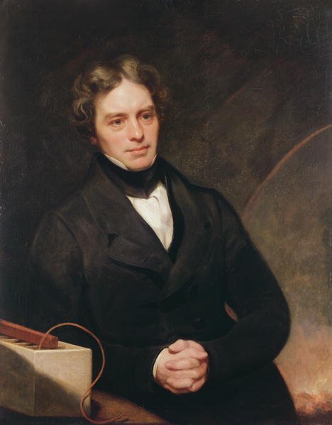 Portrait of Michael Faraday 1791-1867 1841-42