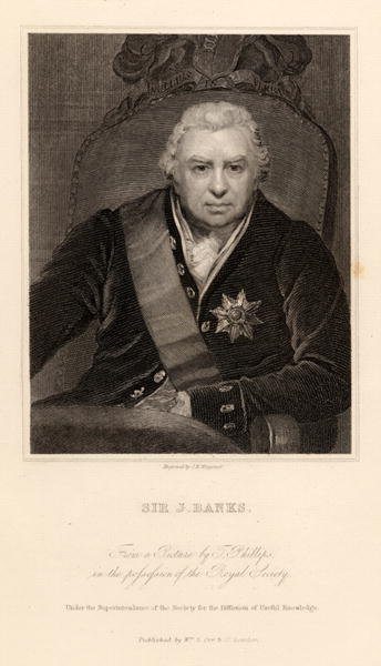 Sir Joseph Banks 1743-1820