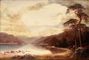 View on the Lower Lake, Killarney