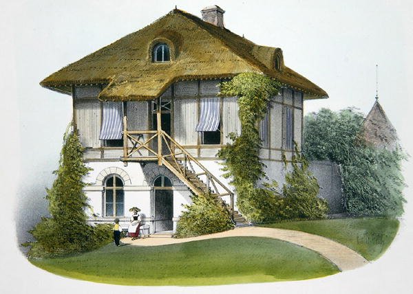 A House at Enghien, illustration from Habitations Champetres published Paris, c.1895