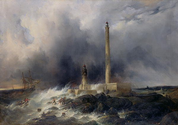 View of the Lighthouse at Gatteville