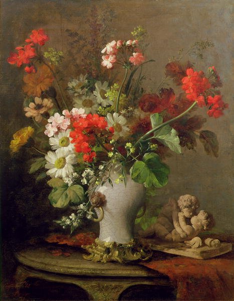 Summer Flowers in a Vase