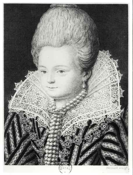 Diane d'Andouins 1554-1620 Countess of Gramont, called La Belle Corisande