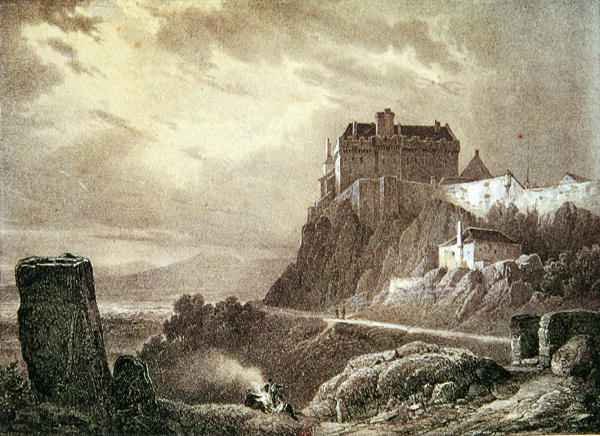 Stirling Castle, engraved by Villeneuve