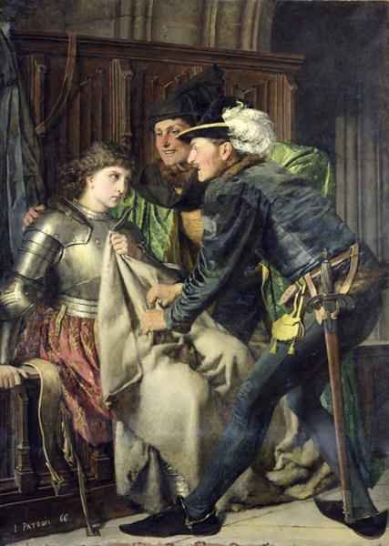 Joan of Arc 1412-31 Insulted in Prison, 1866