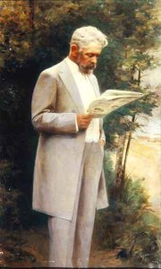 Portrait of the author Nikolay G. Garin 1852-1906 1905