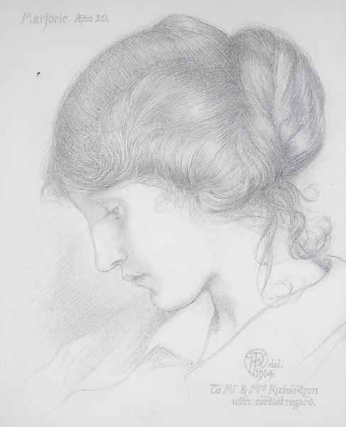 Head of a Girl, 1914