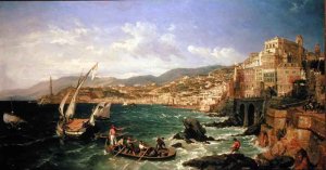 View of Genoa, 1854