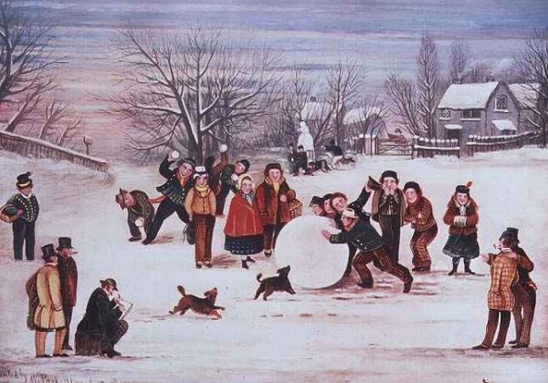 Snow Scene, 1879