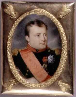 Portrait Miniature of Napoleon Bonaparte 1769-1821 1815