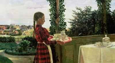 Teatime on the Verandah, 1899