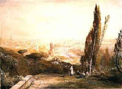 Rome, from the Western Hills, c.1840