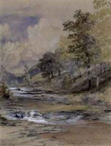 On the River Machwy, Wales, 1837