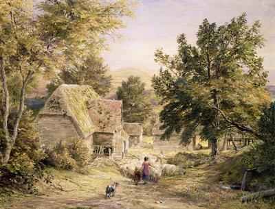 A Farmyard near Princes Risborough, 1845-6