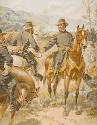 General George Henry Thomas 1816-70 at the battle of Chickamauga 20th September 1863