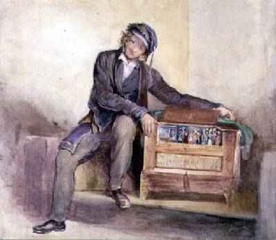 The Organ Grinder 1840