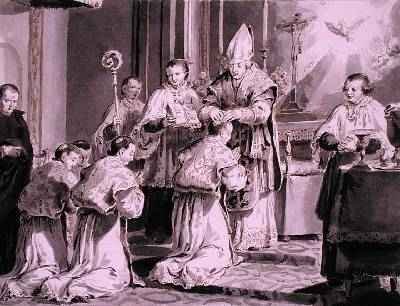 The Seven Sacraments Ordination 1779