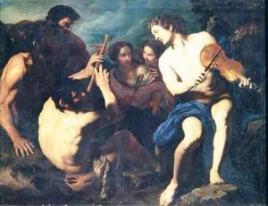 Musical Duel between Apollo and Marsyas