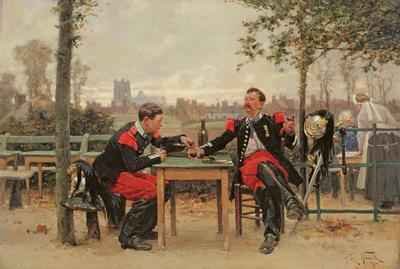 The Commanders Feast 1875