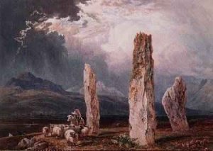 Circle of Stones at Tormore Isle of Arran 1828