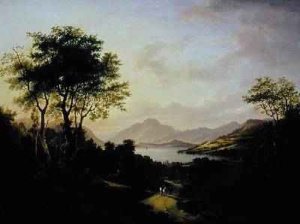 Extensive View of Loch Lomonc Near Dumbarton