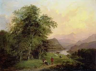 A Highland Lochside 1847