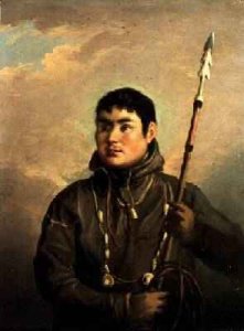 Portrait of the Eskimo Whaler John Sacheuse