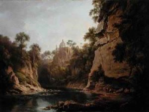 Hawthornden Castle near Edinburgh 1820-22