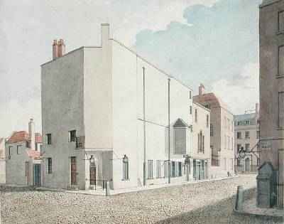 Design for Argyll Concert Rooms Regent Street London 1819-20