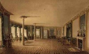 The South Drawing Room or Banqueting Room Gallery from Views of the Royal Pavilion