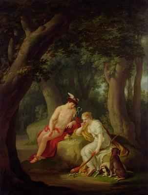 Diana and Mercury playing Dice 1788-90