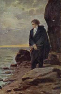 Beethoven looking at the sea 1918