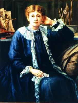 Portrait of Emilie Barrington late 1880s