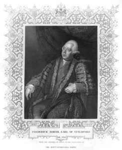 Portrait of Frederick North Earl of Guildford