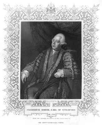 Portrait of Frederick North Earl of Guildford