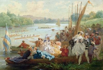 A Regatta at Asnieres during the Second Empire