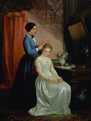 Preparing for the Ball 1894