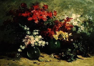 Still Life of Spring Flowers