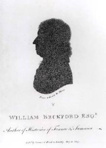 William Beckford Esq d1799 Author of Histories of France and Jamaica from a shade