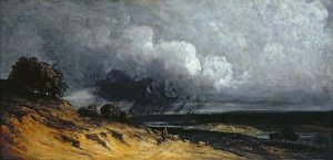 Storm near Montmartre