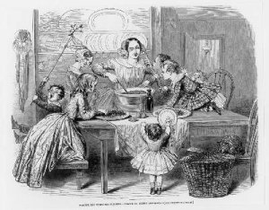 Making the Christmas Pudding 1848