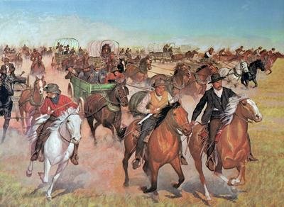 Oklahoma Land Rush 1889