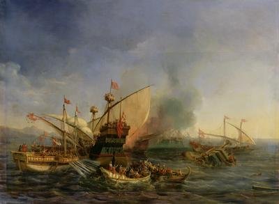 Naval Battle of Episkopi in 1323 1841