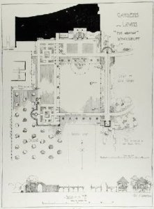 Garden and Lawns The Grange Wraysbury from Thomas Mawsons The Art and Craft of Garden Making